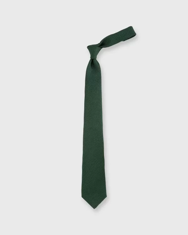 Fashion Sid Mashburn Silk Grosso Grenadine Tie Hunter Green