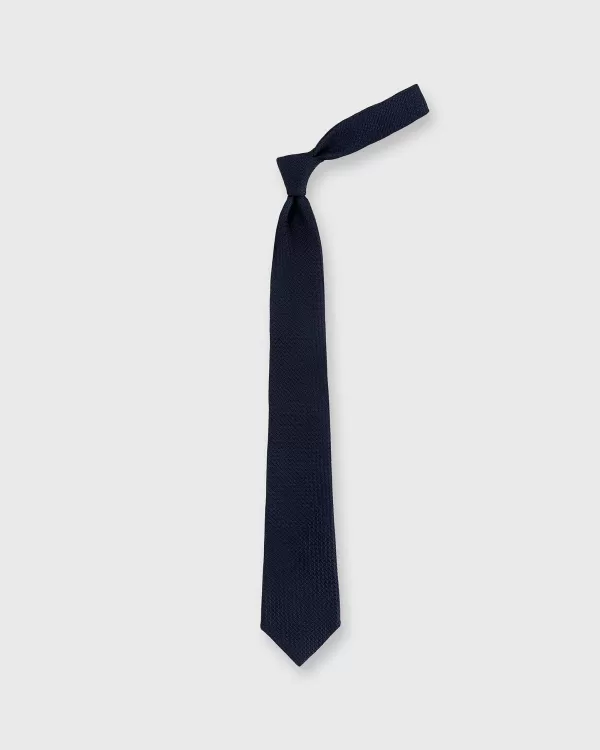 Sale Sid Mashburn Silk Grosso Grenadine Tie Dark Navy