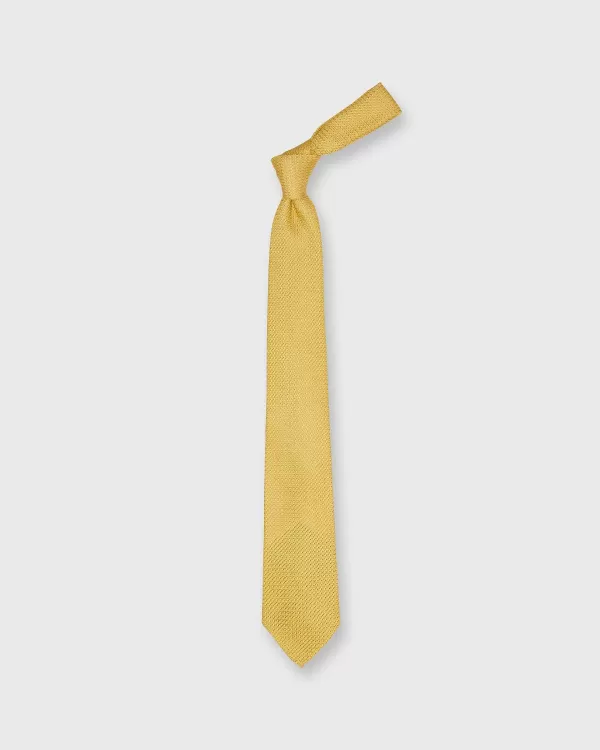 Sale Sid Mashburn Silk Grosso Grenadine Tie Gold