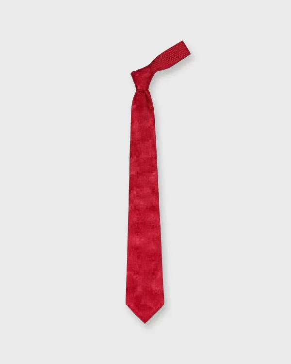 Best Sid Mashburn Silk Jacquard Tie Cherry