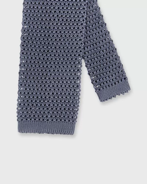 Best Sid Mashburn Silk Knit Tie Slate