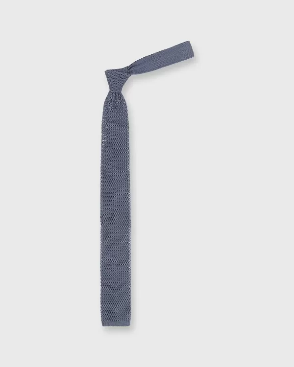 Best Sid Mashburn Silk Knit Tie Slate