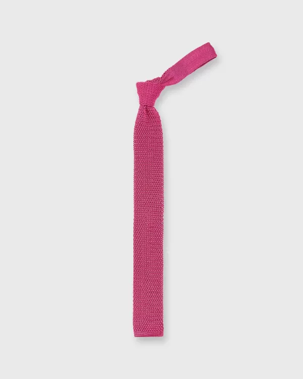 Cheap Sid Mashburn Silk Knit Tie Fuchsia