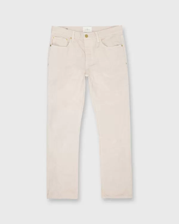 Clearance Sid Mashburn Slim Straight 5-Pocket Pant Stone Canvas