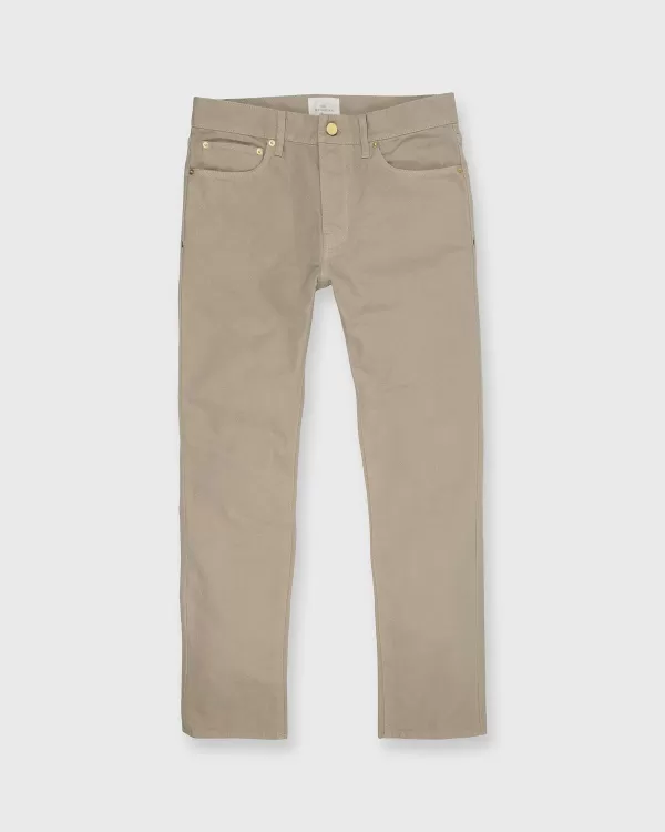 Fashion Sid Mashburn Slim Straight 5-Pocket Pant Khaki Canvas