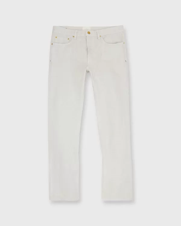 Flash Sale Sid Mashburn Slim Straight Jean Stone Garment-Dyed Denim