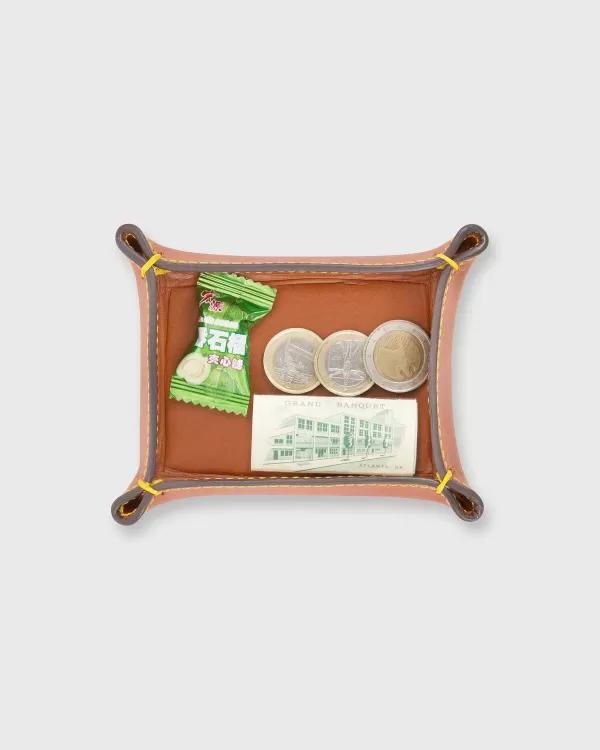 Store Mashburn Small Tray Golden Leather