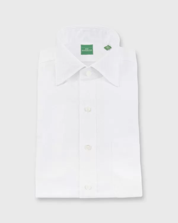 Online Sid Mashburn Spread Collar Dress Shirt White Roxford
