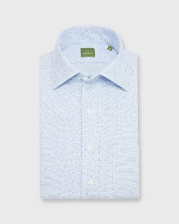 Best Sid Mashburn Spread Collar Sport Shirt Light Blue Cellulare