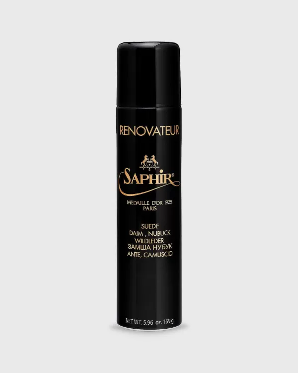 Outlet Saphir Suede R Novateur Spray Dark Brown