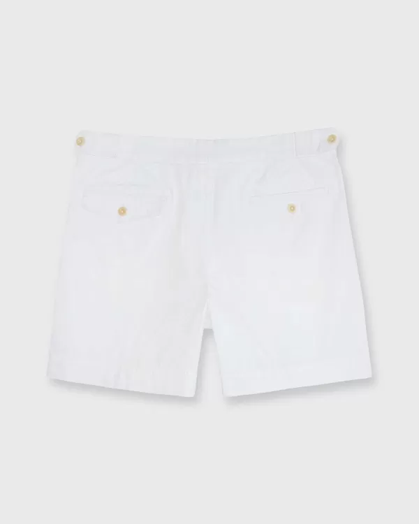 Discount Sid Mashburn Tennis Short White/White Ap Lightweight Twill