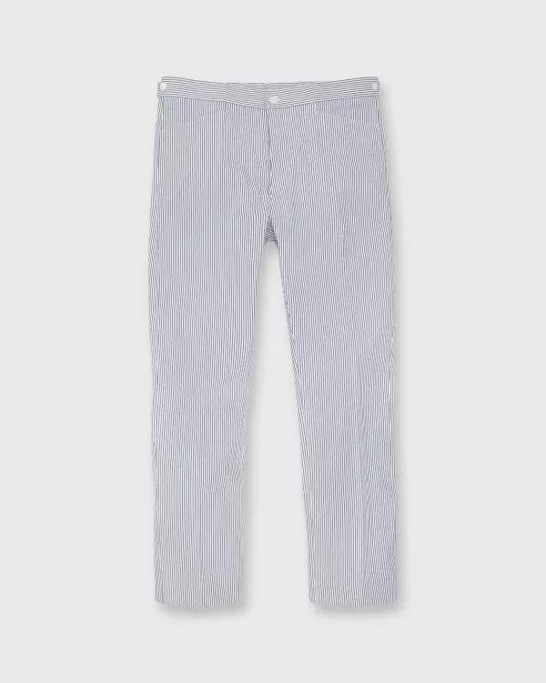 Cheap Sid Mashburn Tex Sport Trouser Blue/White Seersucker