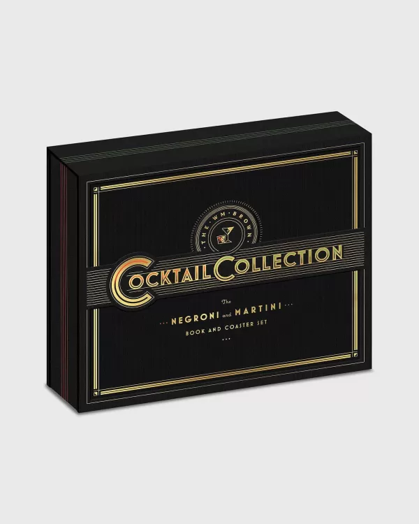 Shop Workman Publishing The Wm Brown Cocktail Collection Book & Coaster Set Matt Hranek