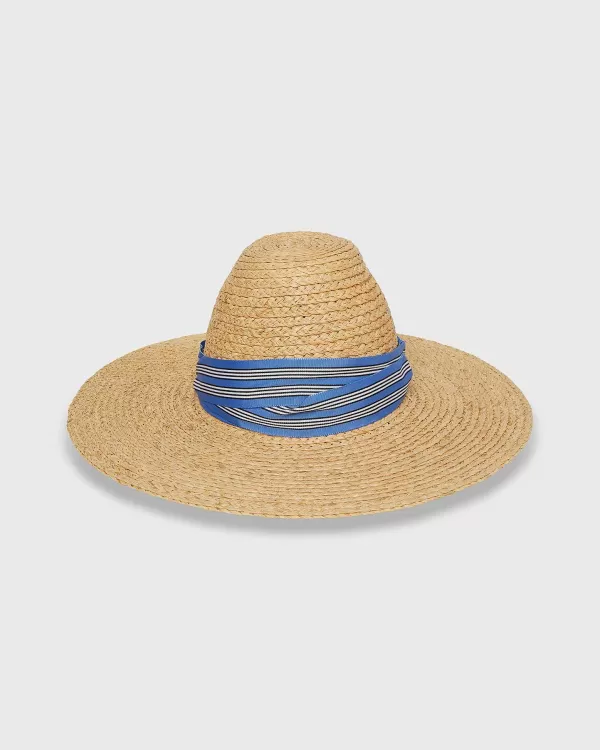 Online Lola Hats Transat Hat Natural/Regatta