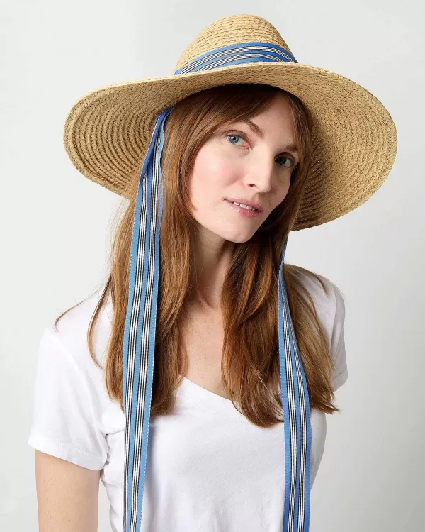 Online Lola Hats Transat Hat Natural/Regatta