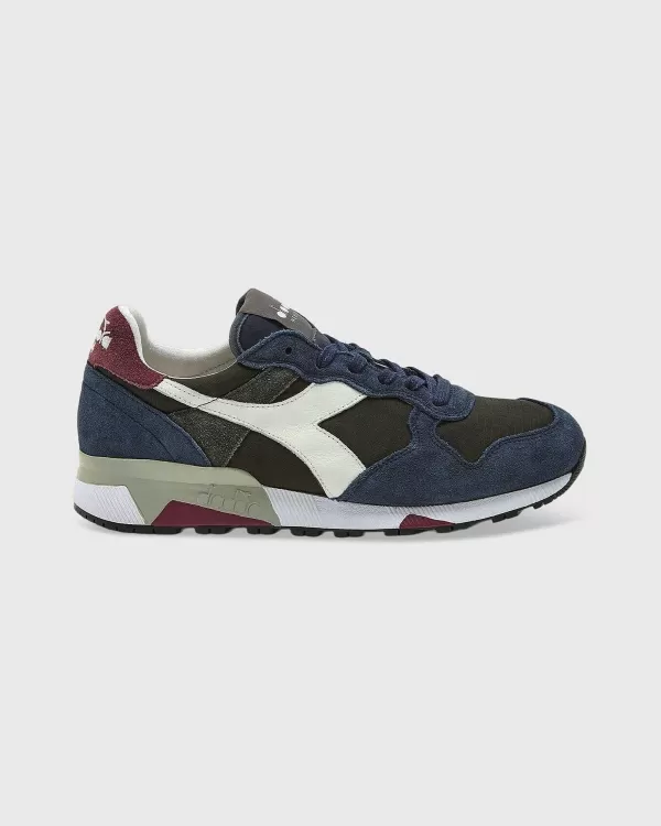 New Diadora Trident 90 Ripstop Sneaker Forest Night