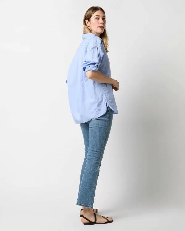 Flash Sale Ann Mashburn Weekender Shirt Sky Summer Cloth