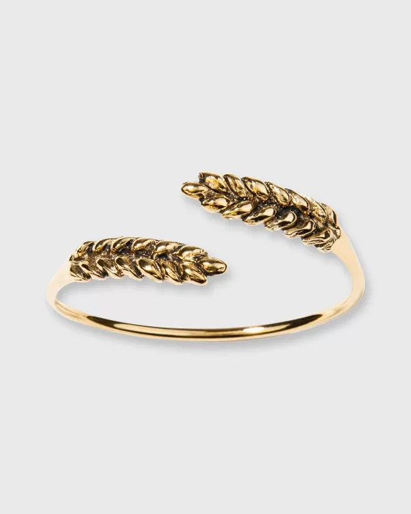 Outlet Aurélie Bidermann Wheat Toi & Moi Bracelet Gold