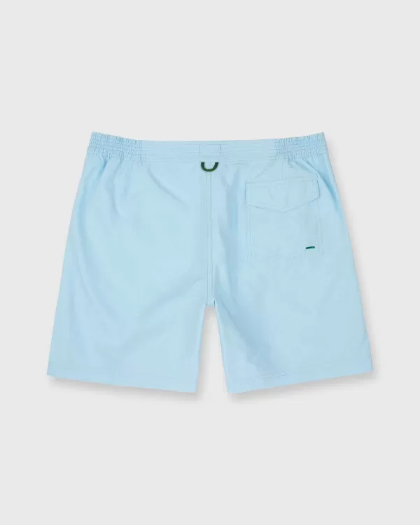 Flash Sale Sid Mashburn Zip-Front Mid-Length Swim Short Sky Nylon